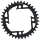 FSA V-shape Kettenblatt 104 Bcd 38 T Schwarz