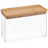 5five simply smart - Vorratsdose rechteckig bambusdeckel "eske" 2l - 5five