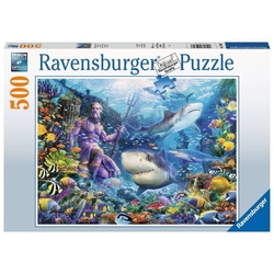 Ravensburger Puzzle Pz. Herrscher der Meere 500Teile, Puzzleteile