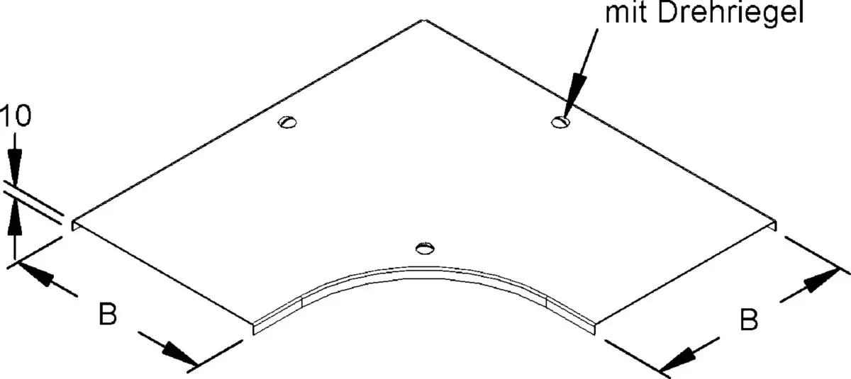 Rico Abdeckung 15W12-300-BR