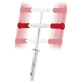 RAZOR A5 Lux silber/rot