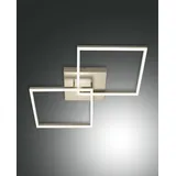 Fabas Luce Bard 2-fach 65x65 cm gold edelmatt