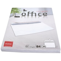 ELCO 74482.12 Office Verpackung mit 25 Briefumschläge/Versandtasche, Haftklebeverschluss, 120g,