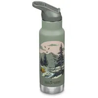 Klean Kanteen Trinkflasche Edelstahl Isolierflasche Kid Classic 355ml Flip