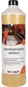 NOVADUR Wasserenthärter Antikalk, Härtestabilisierungs- & Korrosionsschutzmittel, 1000 ml - Flasche