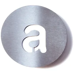 Radius Design - Hausnummer a, weiß