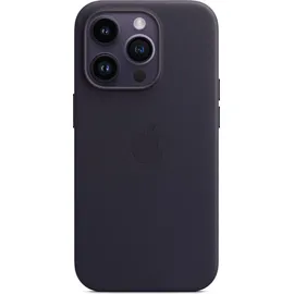 Apple iPhone 14 Leder Case mit MagSafe Mitternacht