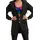 Winshape Lange, kuschelige Hoodie-Jacke mit 2-Wege-Zipper J006 in schwarz | Gr.: XS