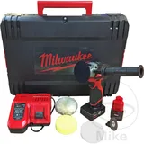 Milwaukee M12 BPS-421X Akku-Mini-Polierer-Set 4,0Ah+2,0Ah in HD-Box