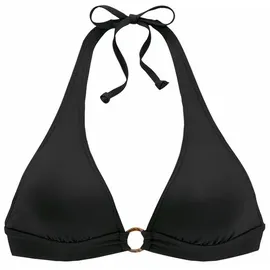 s.Oliver Triangel-Bikini-Top Damen schwarz Gr.36 Cup A/B
