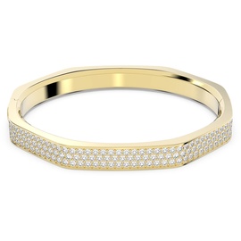 Swarovski Dextera Armreif, Vergoldetes Damenarmband mit Strahlenden Swarovski Kristallen