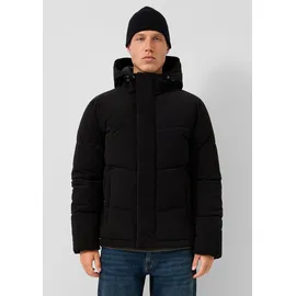 QS Wattierte Cordjacke schwarz 2XL