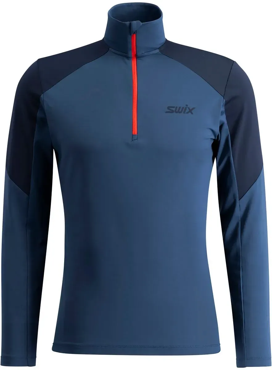 Swix Infinity Light Half Zip M lake blue/dark navy (75404) XL