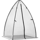 Woltu Foliengewächshaus Pflanzenschutz Zelt 120 x 180 cm