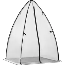 Woltu Foliengewächshaus Pflanzenschutz Zelt 120 x 180 cm