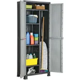vidaXL Kunststoffschrank 68x39x171,5 cm