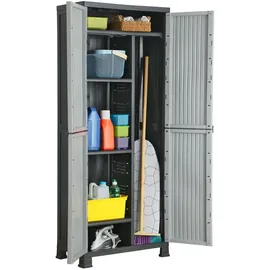vidaXL Kunststoffschrank 68x39x171,5 cm