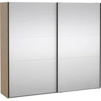 VCM Ebuy24, Kleiderschrank, Schiebetürenschrank Como (2-türig)