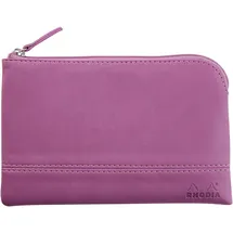 Rhodia Rhodiarama Etui aus Kunstleder Reißverschluss, 11x17 cm Flieder 116541C