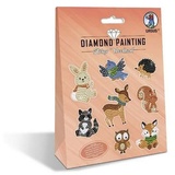 Ludwig Bähr URSUS Kinder-Bastelsets Diamond Painting Sticker Woodland,