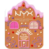 NYX Professional Makeup Buttermelt Face Palette Bronzer/Highlight