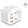 DeLock Schutzkontakt-Steckdose mit Kindersicherung und USB PD Ladegerät 20 W