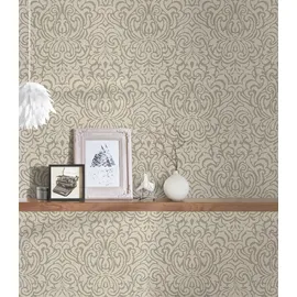 Architects Paper Textiltapete Tessuto 0,53 m x 10 m beige/braun 96193-1