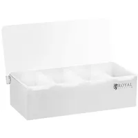 Royal Catering Zutatenbehälter Gastro GN 1 4 4 Einsätze