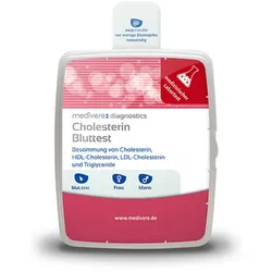 Medivere Cholesterin Bluttest (1 Set)