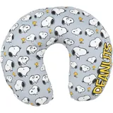 SNOOPY Nackenkissen The Peanuts Snoopy 35 x 30 cm Grau