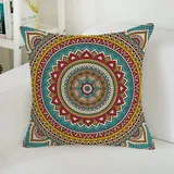 Kissenbezug 80x80 Senf Gelb Grün Kopfkissenbezug 80x80 Sanft Baumwolle Leinen sofakissen mit Reißverschluss Dauerhaft Kissenbezüge 80x80 Knitterfreie Starke Atmungsaktivität Couchkissen 1 Pcs