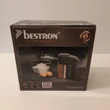 Bestron Power Handmixer 400W elektrischer Handmixer mit 2 Schneebesen/2 Knethake
