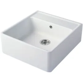 Villeroy & Boch Spülstein Einzelbecken weiß alpin + Handbetätigung