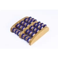 RFM Fussmasseroller aus Holz, 2x5 Achsen