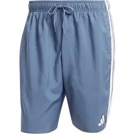 adidas 3-Streifen 8-Inch Badeshorts Preloved Ink/White XXL
