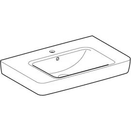 Geberit Renova Plan Waschtisch 75 x 48 cm (501694001)
