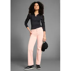 KangaROOS Kapuzenshirt KANGAROOS, Damen, Gr. 40/42, schwarz, Rippware, Obermaterial: 100% Baumwolle. Kapuzenfutter: 100% Baumwolle.