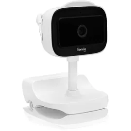 lionelo Babyline Go Steuerung der Kamera über Ihr Handy, Möglichkeit, Fotos und Videos aufzunehmen - weiß - Weiß