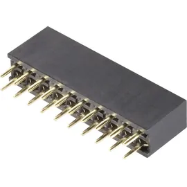 BKL Electronic Buchsenleiste (standard) Anzahl Reihen: 2 Polzahl je Reihe: 8 10120808 - 2x8-pol., vergoldet, 2,54