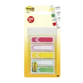Post-it Haftmarker Index Pfeile, 11,9 x 43,2 mm, 5-farbig