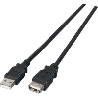 EFB-Elektronik EFB Elektronik K5205.1,8 USB Kabel 1,8 m, USB 2.0), USB A schwarz,