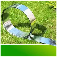 Green split Rasenkantenband Metall Alu/Zink 20 cm x 15
