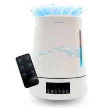 TronicXL Luftbefeuchter mit Aroma Diffuser Sensor Fernbedienung Nachtlicht automatisch Digital Display Luft Befeuchter 4 Liter Tank