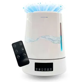 TronicXL Luftbefeuchter mit Aroma Diffuser Sensor Fernbedienung Nachtlicht automatisch Digital Display Luft Befeuchter 4 Liter Tank