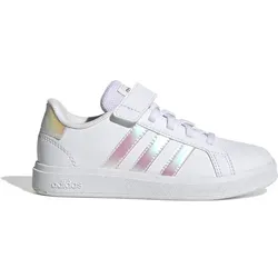 ADIDAS Kinder Halbschuhe Grand Court Lifestyle, FTWWHT/IRIDES/FTWWHT, 28