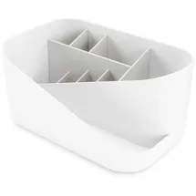 Umbra Kosmetik-Organizer Badorganizer Grau/Weiß