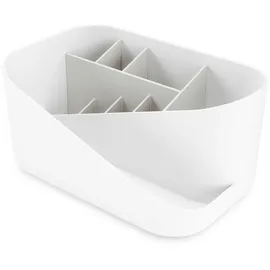 Umbra Kosmetik-Organizer Badorganizer Grau/Weiß