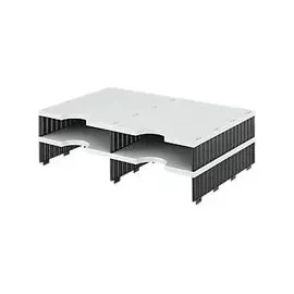 Styro Sortierstation Styrodoc grau/schwarz 4 St.