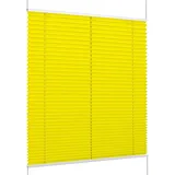K-HOME Klemmfix-Plissee Florida 35 x 130 cm Gelb