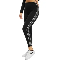 Sixth June Damen Sport-Leggings modische Fitness-Hose Workout-Hose 32759 Schwarz - S